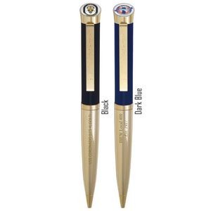 Executive Monogram Pen - Garland® USA Made Executive Pen | Polished Gold | High Gloss Cap