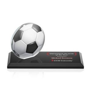 VividPrint™ Award - Northam Soccer/Black 3"x7"