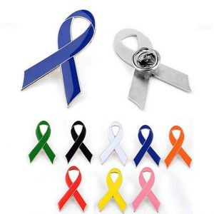 Awareness Ribbon Enamel Lapel Pin