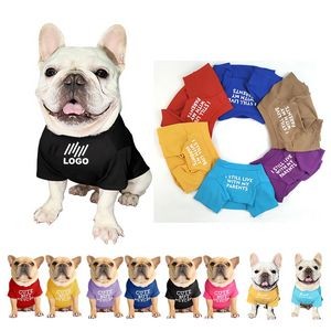Cute Dog Clothes T Shirt For Small Medium Large Pet