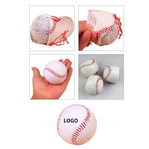 Hard PVC 9-Inch Baseball for Student Training and Competition