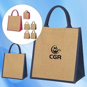 Personalized Jute Shopping Bag Design