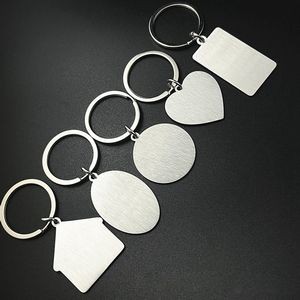 Assorted Shape Metal Keychain Pet Name Tags