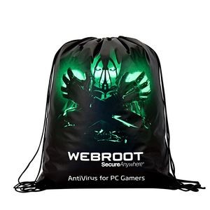 Custom 100g Laminated Non-Woven PP Drawstring Backpack 14"x17.75"