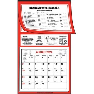 Sports Schedule Standard Calendar