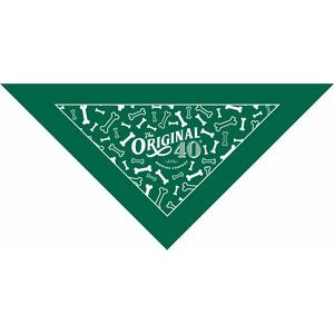 100% Cotton Med-LG Pet Bandanna Triangle Import Stock Solid Colors