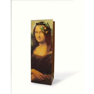 The Everyday Wine Bottle Gift Bag (Mona Lisa)