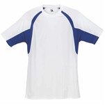 Badger Sport Adult B-Core Short Sleeve 2-Tone Hook Tee Shirt