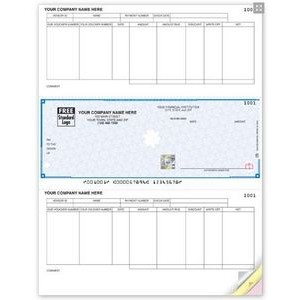 High Security Laser Accounts Payable Middle Check - 1 Part