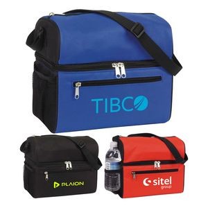 Poly Insulated Compartments Cooler Bag