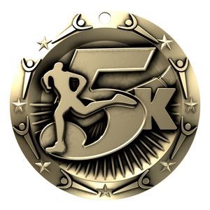 Antique 5K World Class Medallion (3")