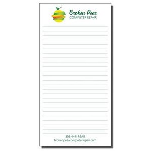 4" x 8" Full-Color Notepads - 25 Sheets