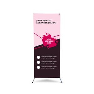 31.5" x 70" High Quality X Banner Stands