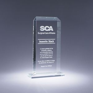 6.5" Classic Crystal Award