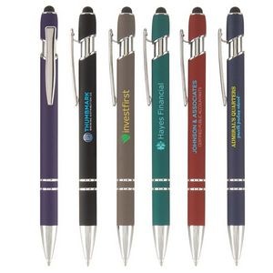 Ellipse Softy with Stylus - Full Color Metal Pen