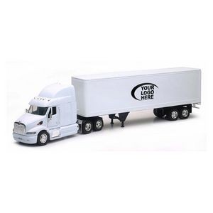 1:32 SCALE Peterbilt® 387 with Dry Van Trailer Semi Truck- Custom 4 Color Decals
