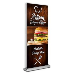 Deluxe Retractable Banner Stand - Double Sided