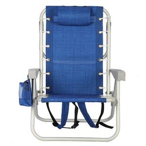 Outdoor Foldable Aluminum Backpack Beach Chair