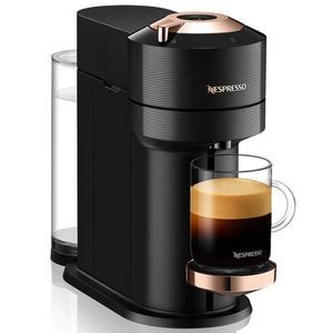 De'Longhi Nespresso Vertuo Next Premium Black/Rose Gold Coffee Maker
