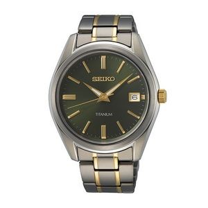 Seiko Titanium Men's Watch SUR377 - Green