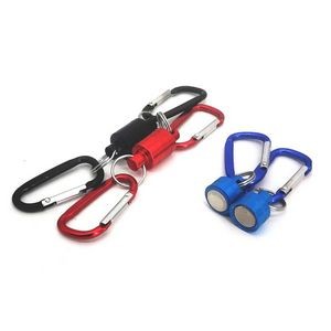 Strong Magnetic Aluminum Alloy Carabiner Keychain