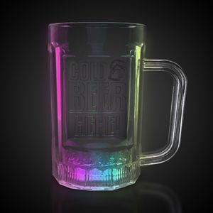 14 Oz. Laser Engraved Light Up Beer Mug