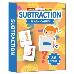 Flash Card Set - Subtraction