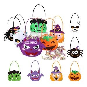 Custom Non-Woven Halloween Felt Candy Handbag