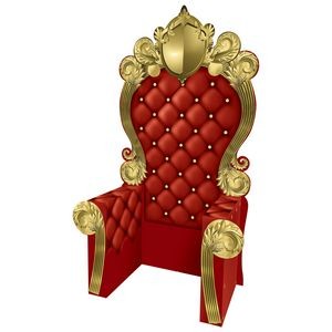 3-D Prom Throne Prop (Red)