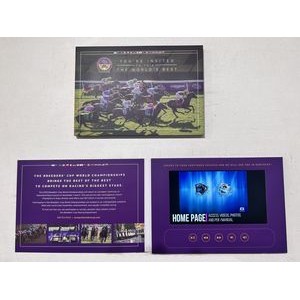 7" Softcover Video Brochure with 5 Button Function