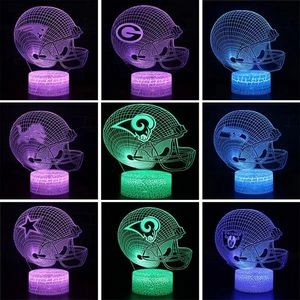 Personalized LED Night Lamp with 3D Illusion Effect