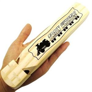 Classic Solid Wood Train Whistle for Kids
