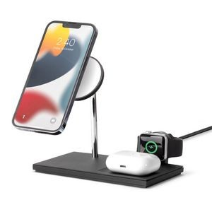 Native Union Snap Magnetic 3-in-1 Wireless Black Charger