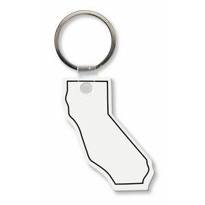 California State Shape Key Tag (Spot Color)