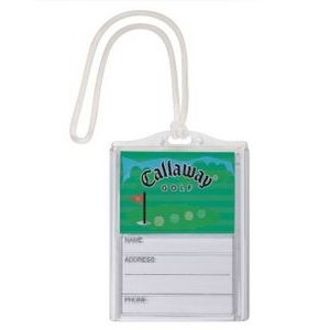 The Logo in Motion Bag Tag - Golf