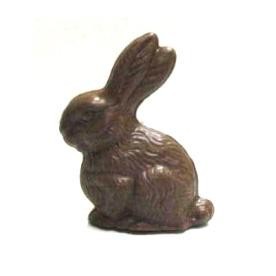 Chocolate 3D Detailed Sitting Bunny