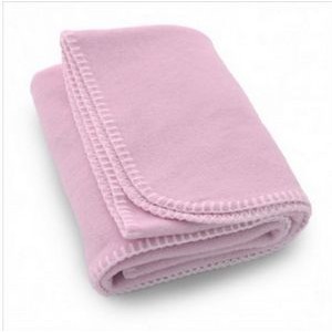 Fleece Baby Blanket - Pink (30"x40")