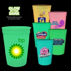 12 Oz. Nite Glow Stadium Cup (Full Color Digital)