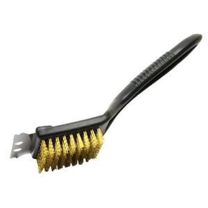Steel Bristle Grill Brushes - Plastic Handle, 8 (Case of 144)