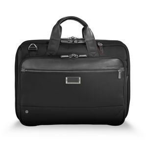 Briggs & Riley™ @Work Medium Expandable Briefcase (Black)