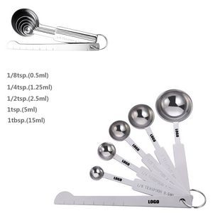 5 IN 1 Stainless Steel Measuring Spoon With Leveler