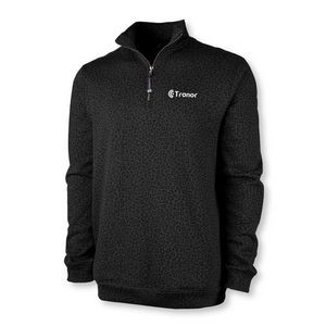 Unisex Printed Crosswind Quarter Zip Sweatshirt