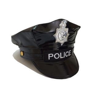 Police Hat Officer Party Dress Accessory