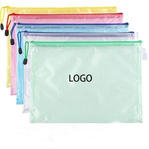 Advertising Zipper Small Reusable Storage Bags A4