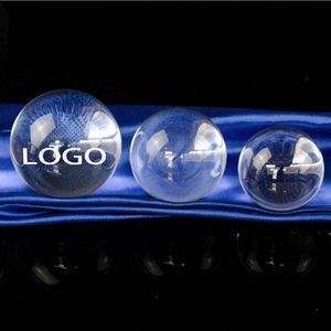 3D Globe Crystal Decorative Paperweight Award