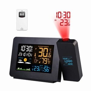 Projection Alarm Clock with Digital Weather Station