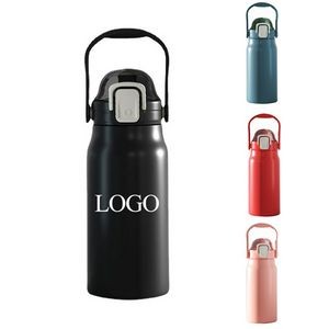 44oz Outdoor Portable Stainless Steel Water Bottle