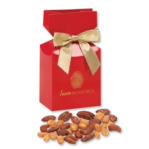 Honey Roasted Mixed Nuts in Red Premium Delights Gift Box