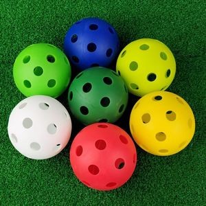 40 Hole Multi Colored Pickle Ball