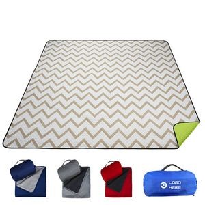 Moisture-Proof And Machine-Washable Outdoor Wool Blanket